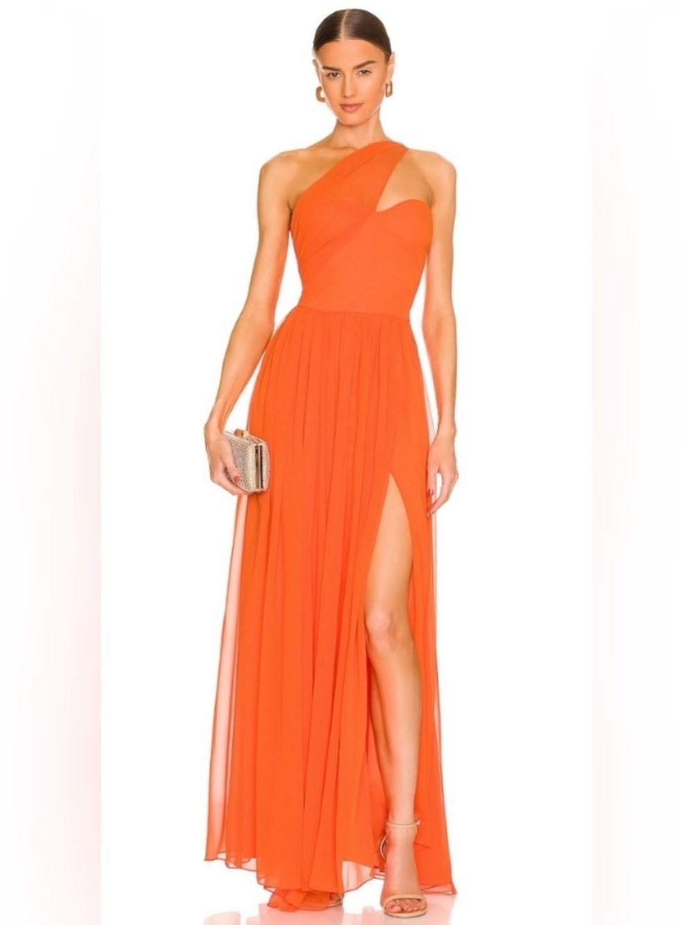 Yaura Orange Dress